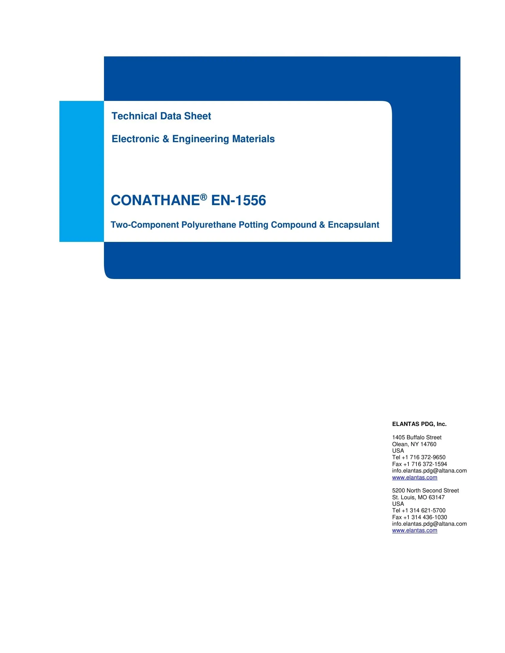 Conathane EN 1556 TDS