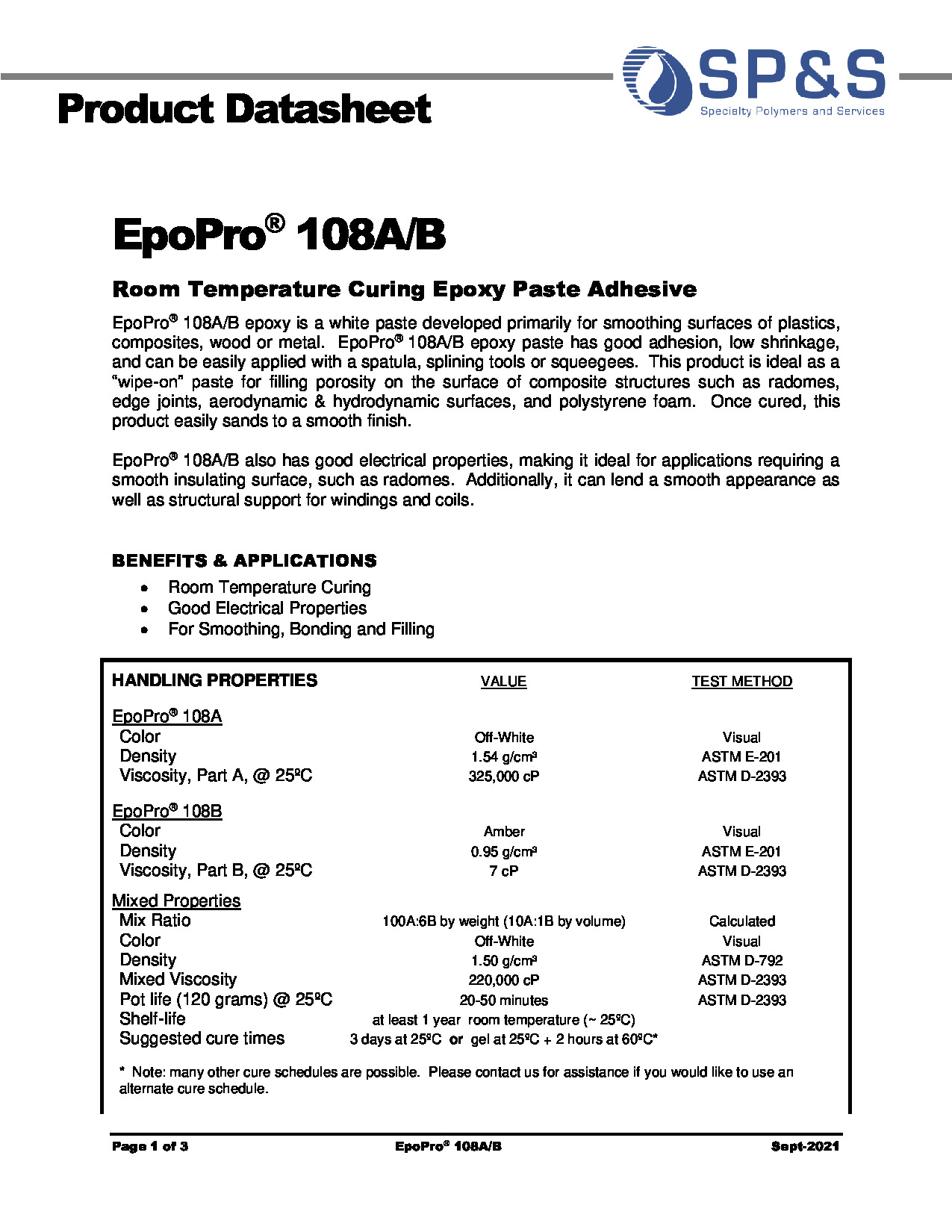 EpoPro 108A+B TDS