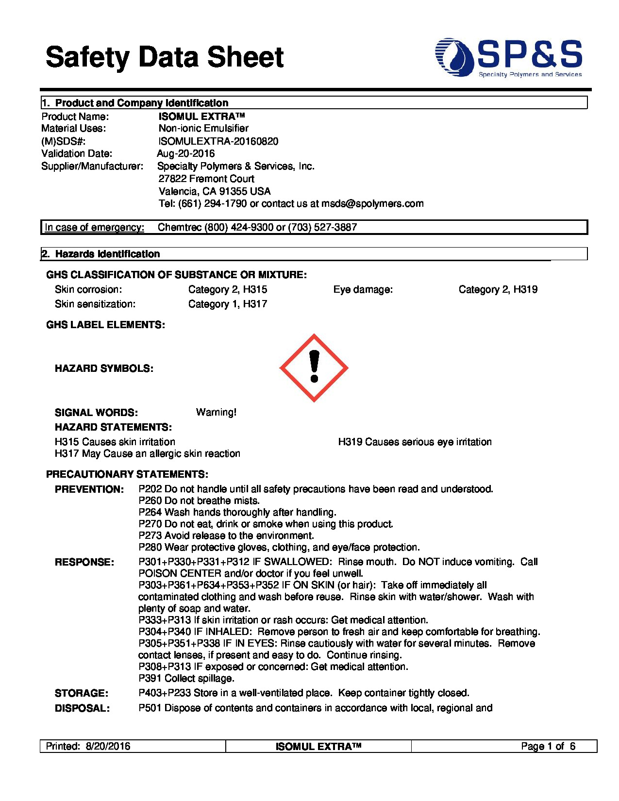 Isomul Extra Sds