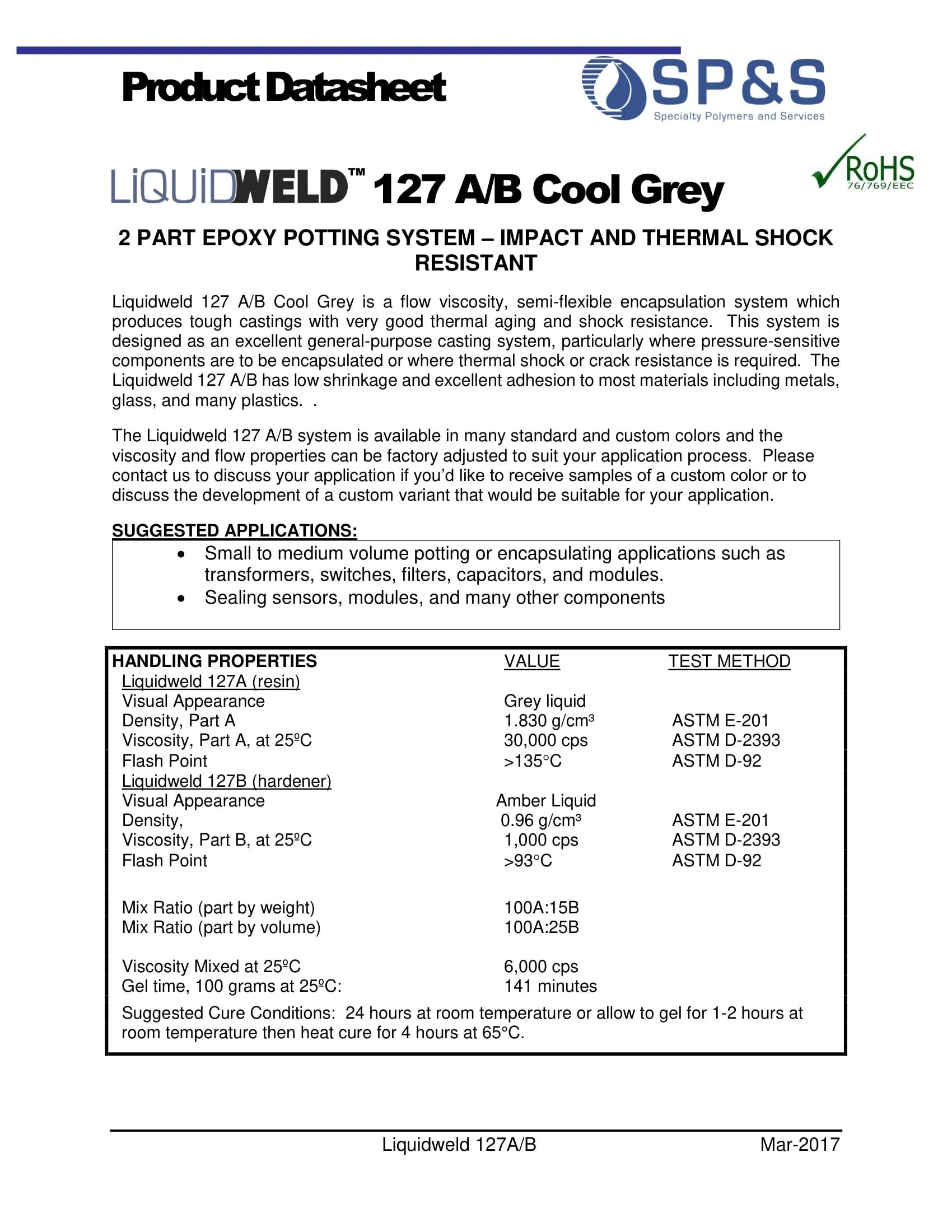 Liquidweld 127A+B TDS