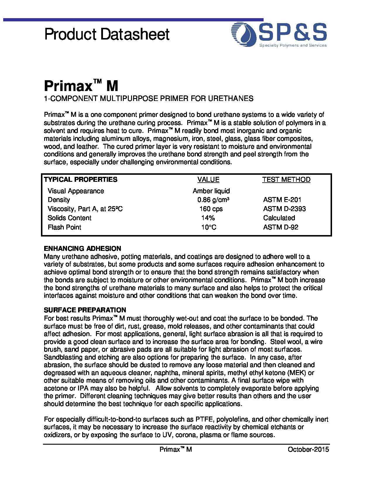 Primax M TDS