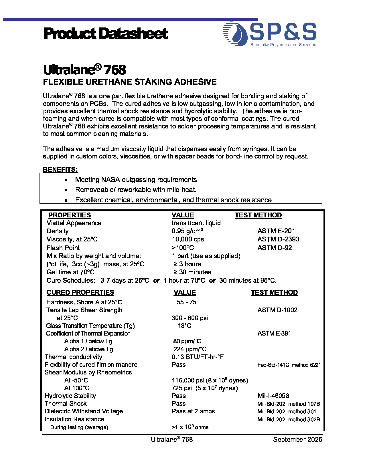 Ultralane 768 TDS